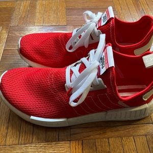 Adidas NMD R1 men's Shoes Sneakers Red White size US 9.5